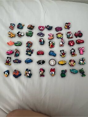 Disney Multicolor Kids Shoe Charms - Assorted Bright Colors